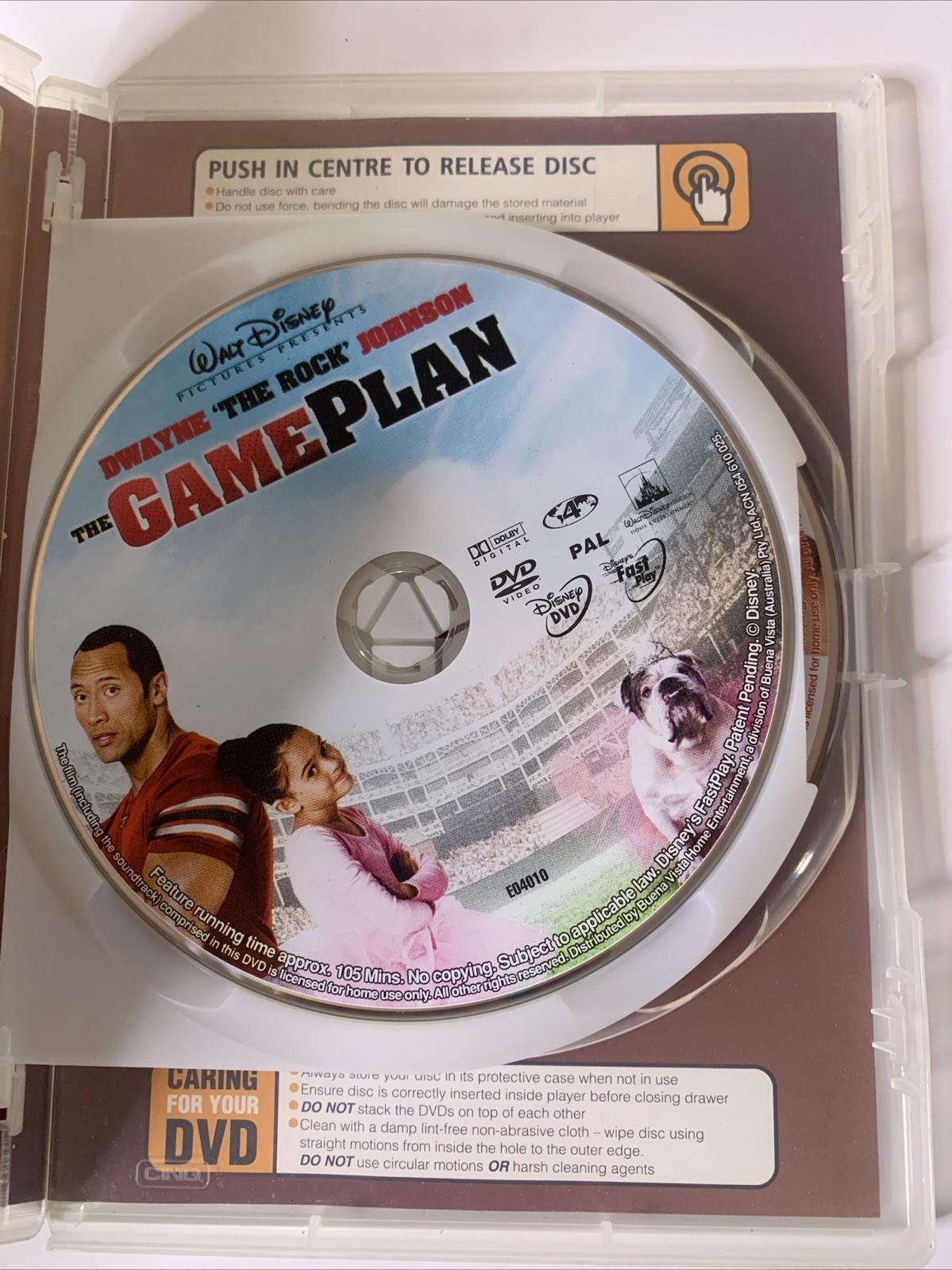 The Game Plan / The Pacifier (DVD, 2007) The Rock, Vin Diesel Region 4
