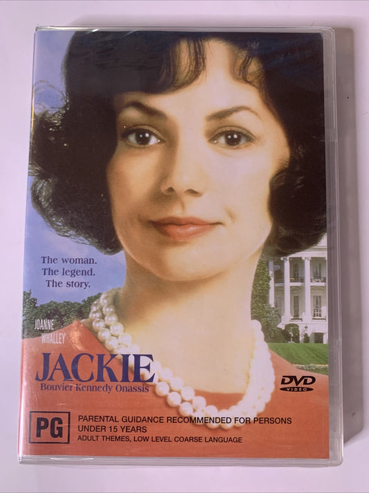 Jackie Bouvier Kennedy Onassis (DVD, 2000) Joanne Whalley  Region 4 NEW