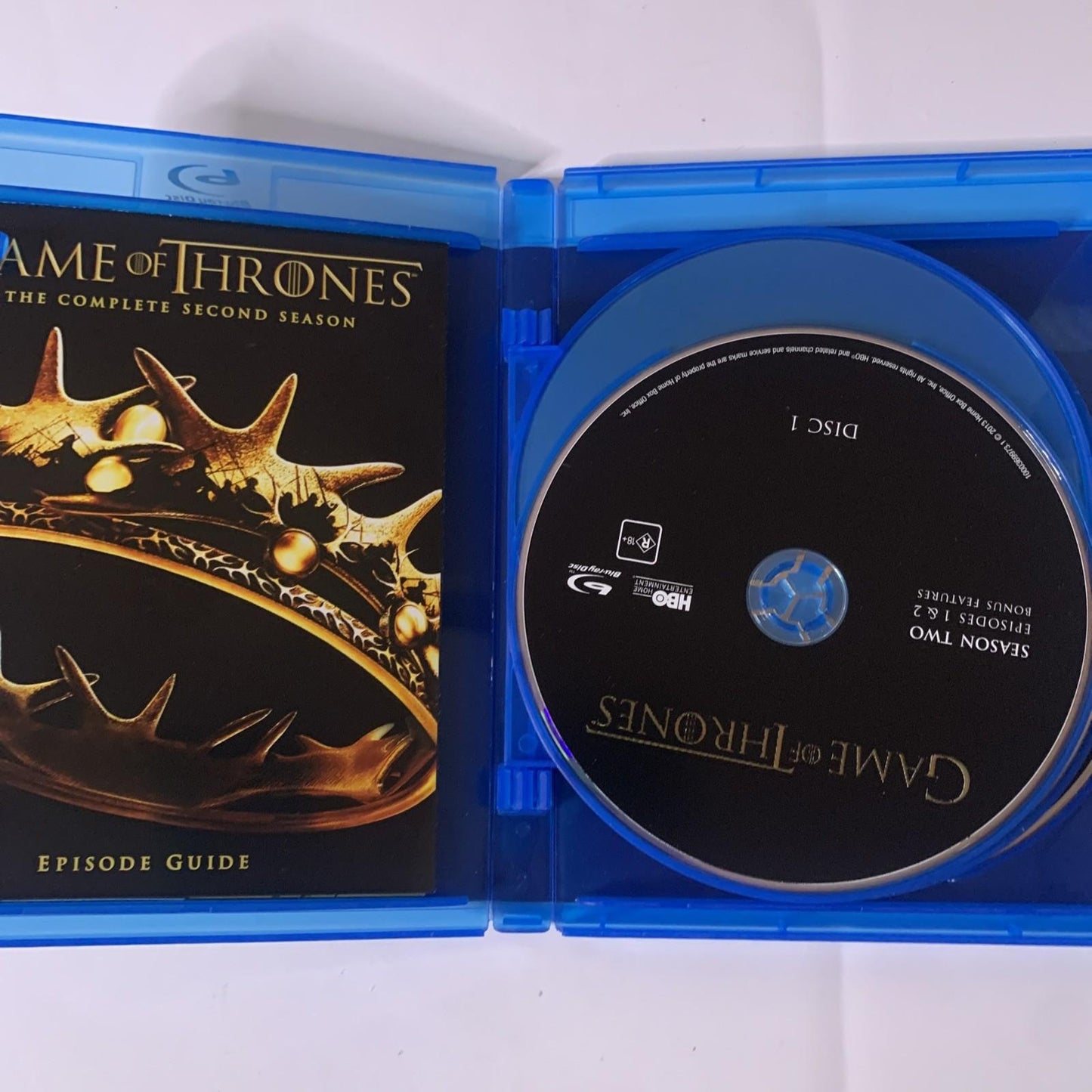 Game of Thrones : Season 2 (Blu-ray, 2012, 5-Disc) Region B