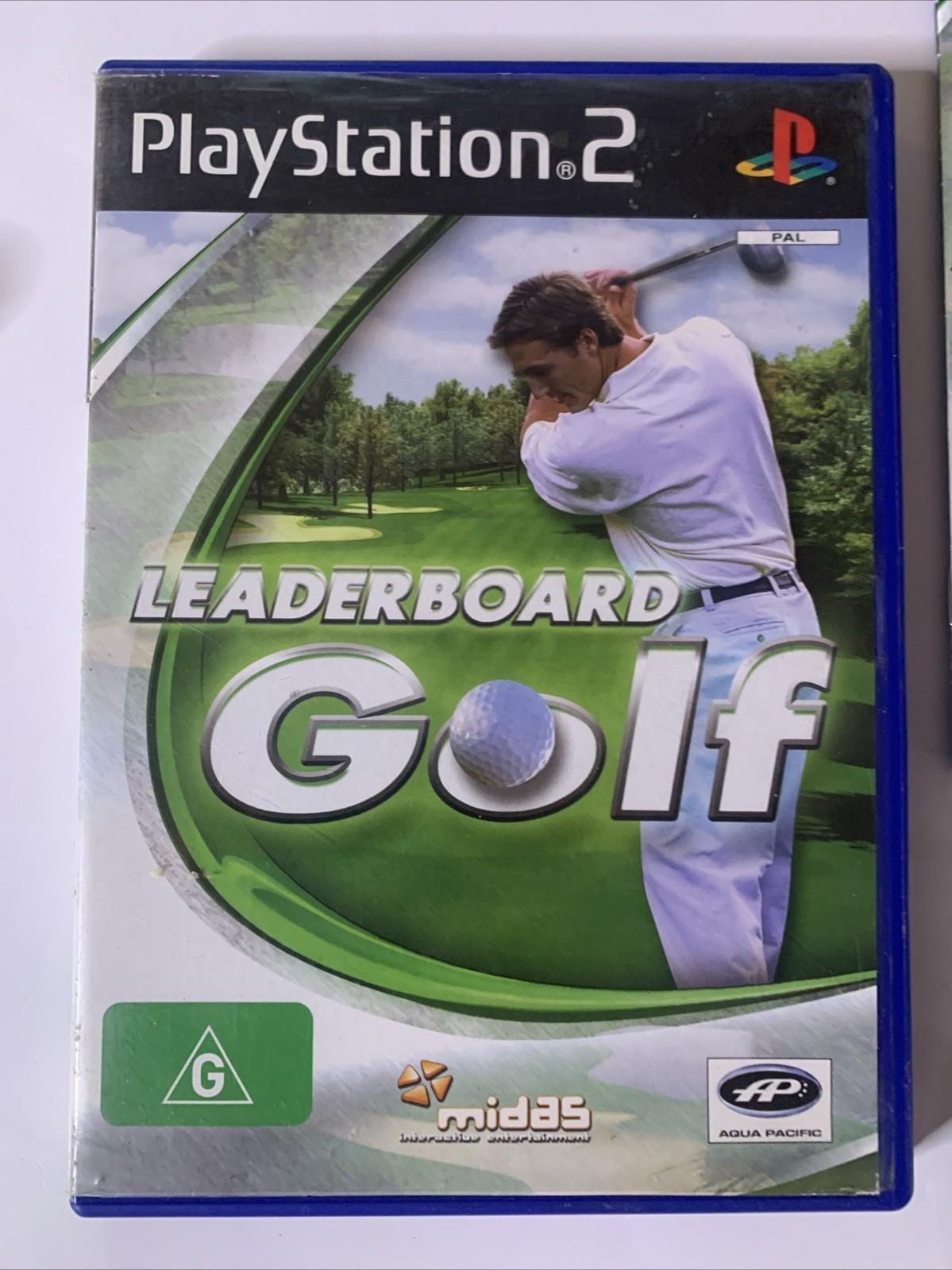 Leaderboard Golf PS2 Sony PlayStation 2 PS2 PAL Game Complete