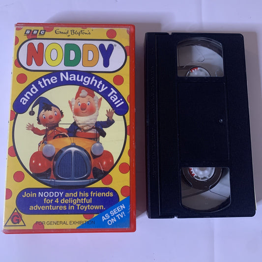 Noddy And The Naughty Tail (VHS, 1992) PAL