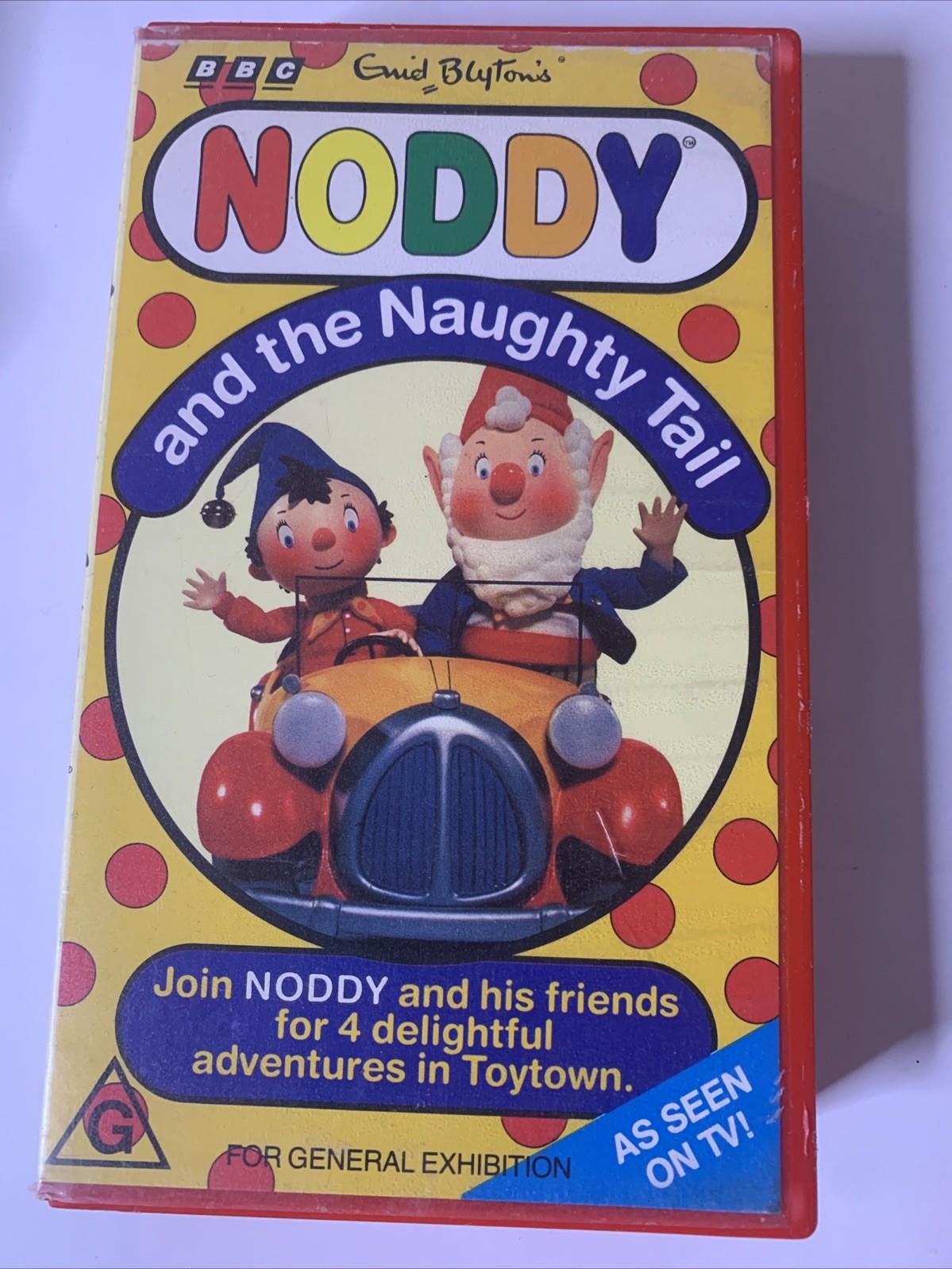Noddy And The Naughty Tail (VHS, 1992) PAL