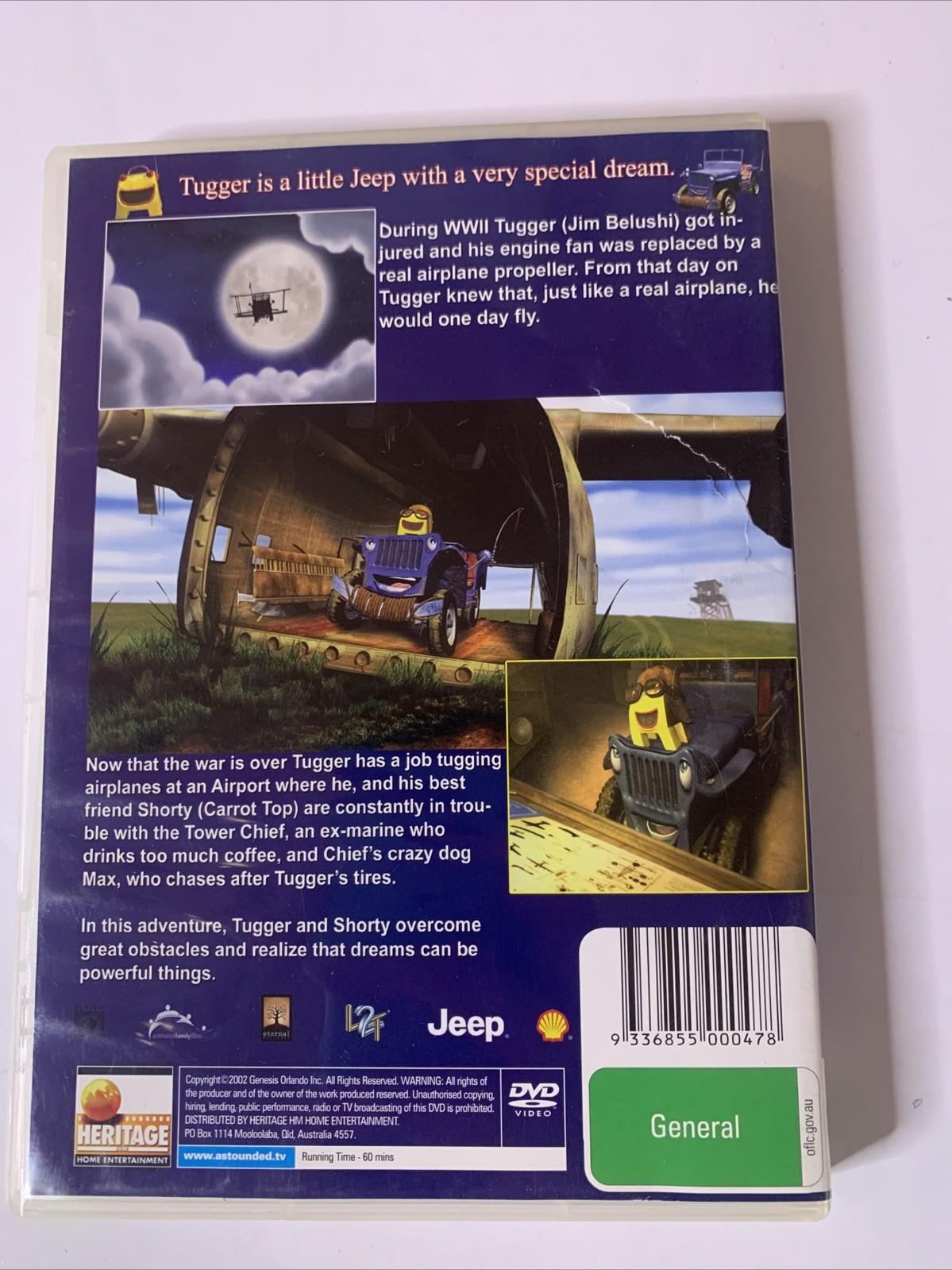 Tugger: The Jeep 4x4 Who Wanted to Fly (DVD, 2005) Animated Film Region 4