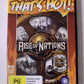 Rise of Nations + Thrones and Patriots PC DVD Windows Strategy Game