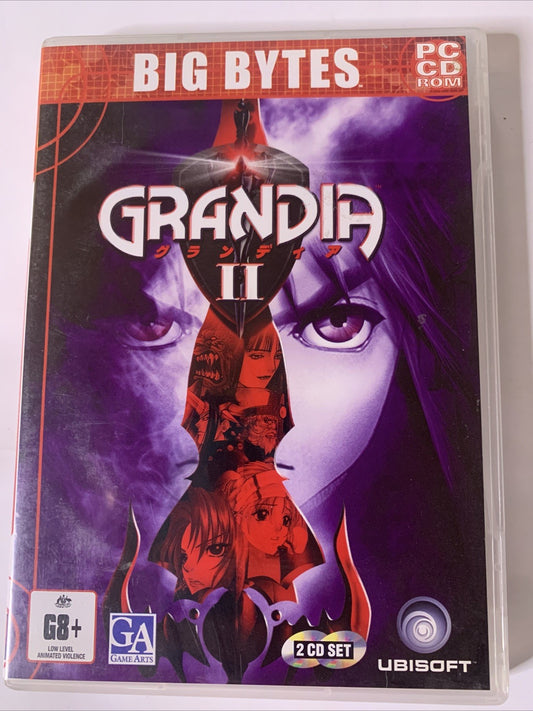 Grandia II PC CD-ROM Windows RPG Game
