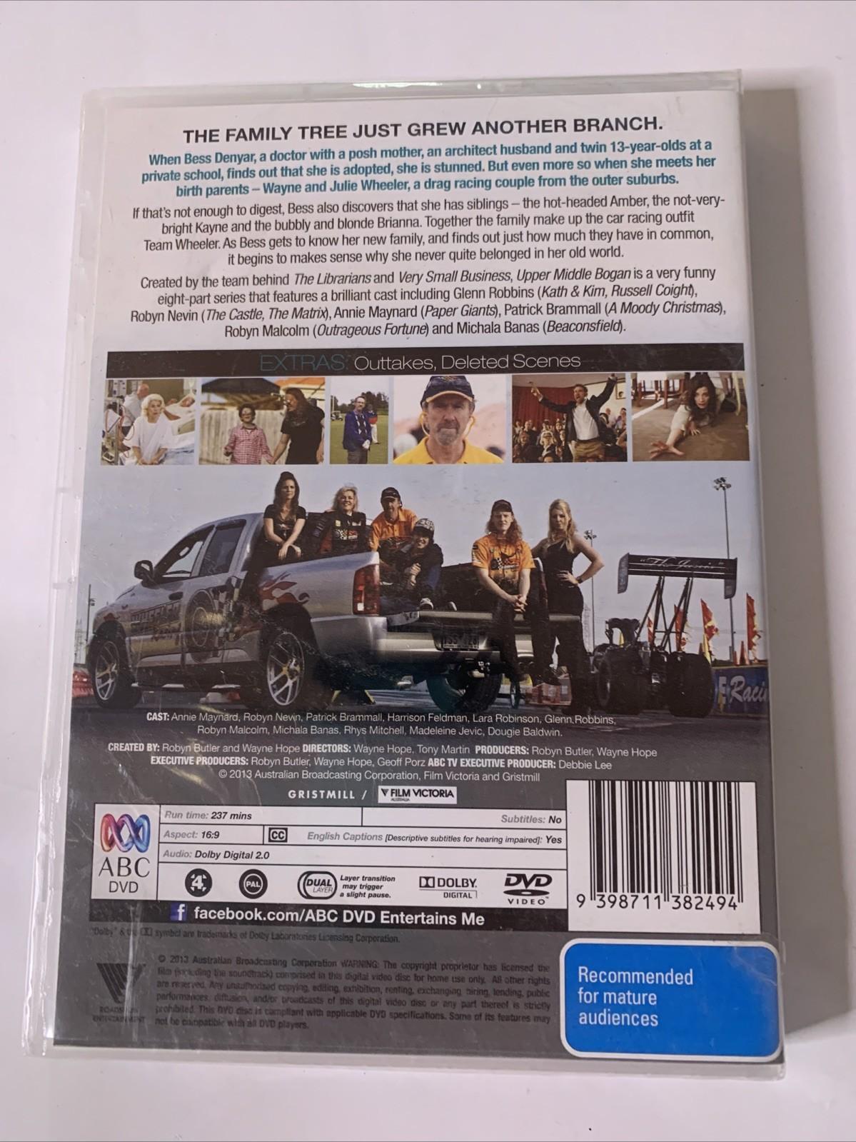 Upper Middle Bogan: Season 1 (DVD, 2013, 2-Disc) Region 4 NEW