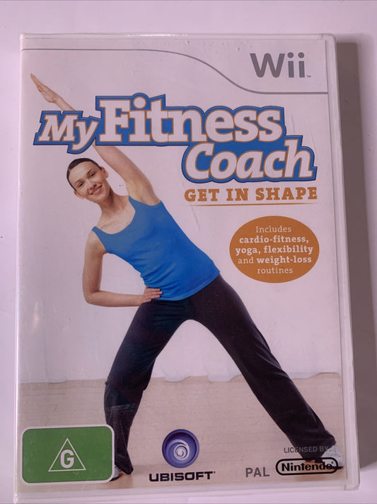 My Fitness Coach: Get In Shape Nintendo Wii PAL Game Complete NEW Sealed