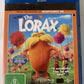 Dr. Seuss The Lorax (Blu-ray, 2012) Animated Film Region B