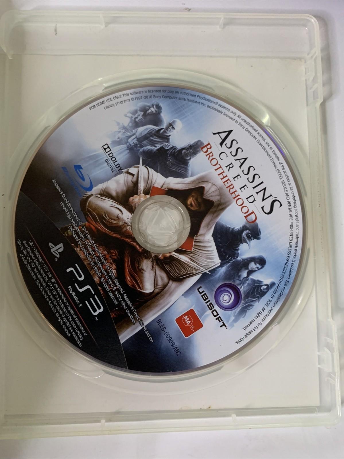 Assassins Creed BrotherHood PS3 Sony PlayStation 3 Game