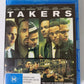 Takers (Blu-ray, 2010) Matt Dillon, Hayden Christensen, Paul Walker, Idris Elba