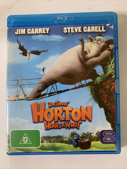Horton Hears a Who! (Blu-ray, 2008) Jim Carrey, Steve Carell Region B