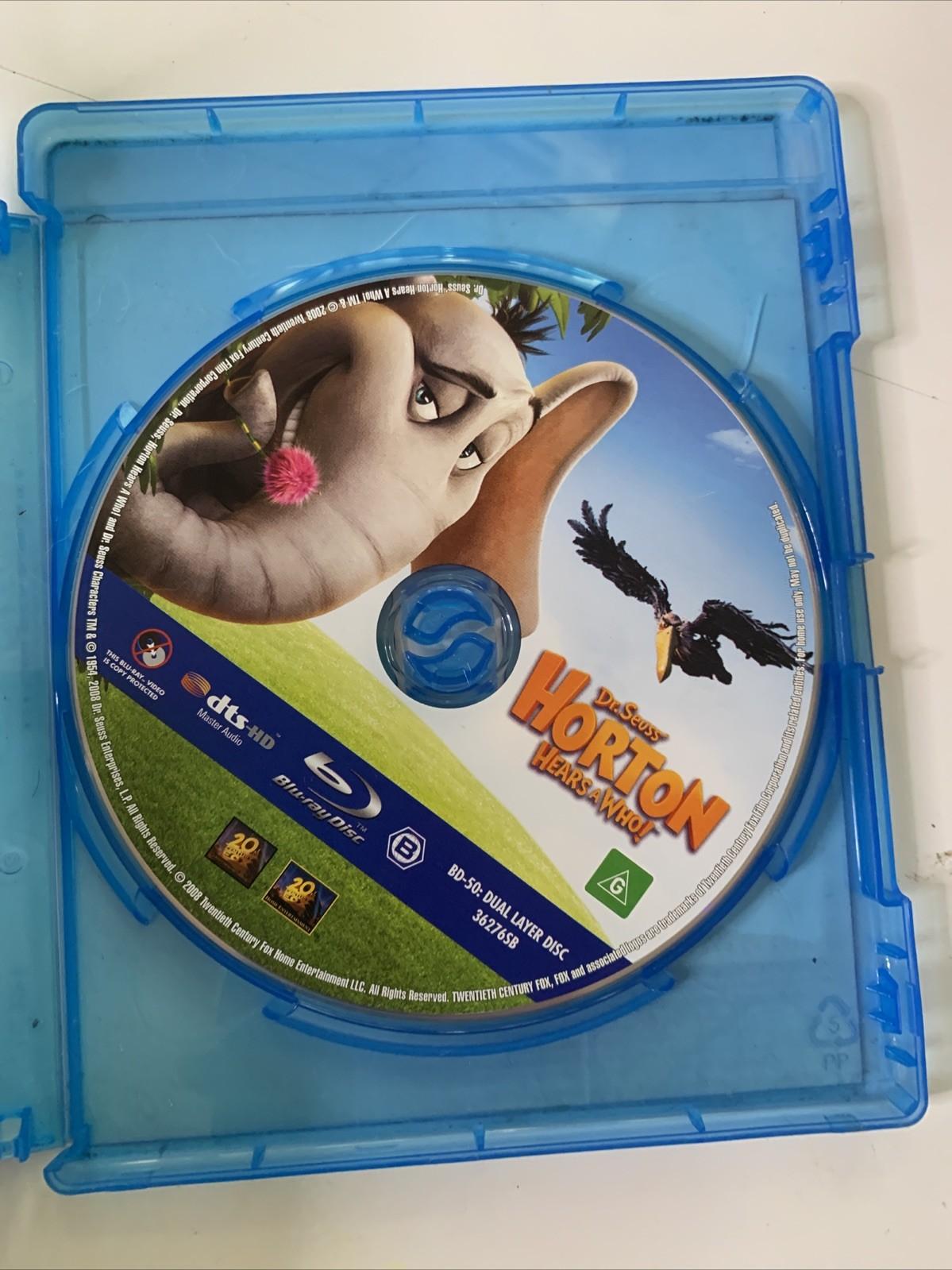 Horton Hears a Who! (Blu-ray, 2008) Jim Carrey, Steve Carell Region B