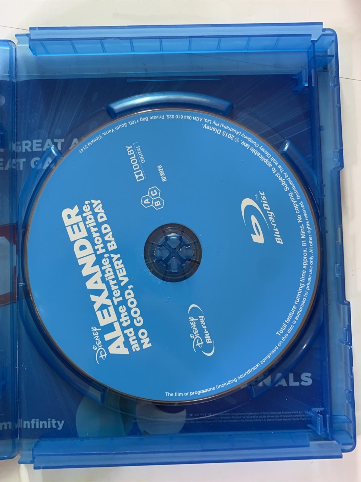 Alexander and the Terrible, Horrible, No Good, Very Bad Day (Blu-ray, 2014)