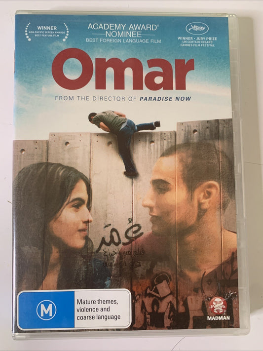 Omar (DVD, 2013) Palestinian Film Region 4