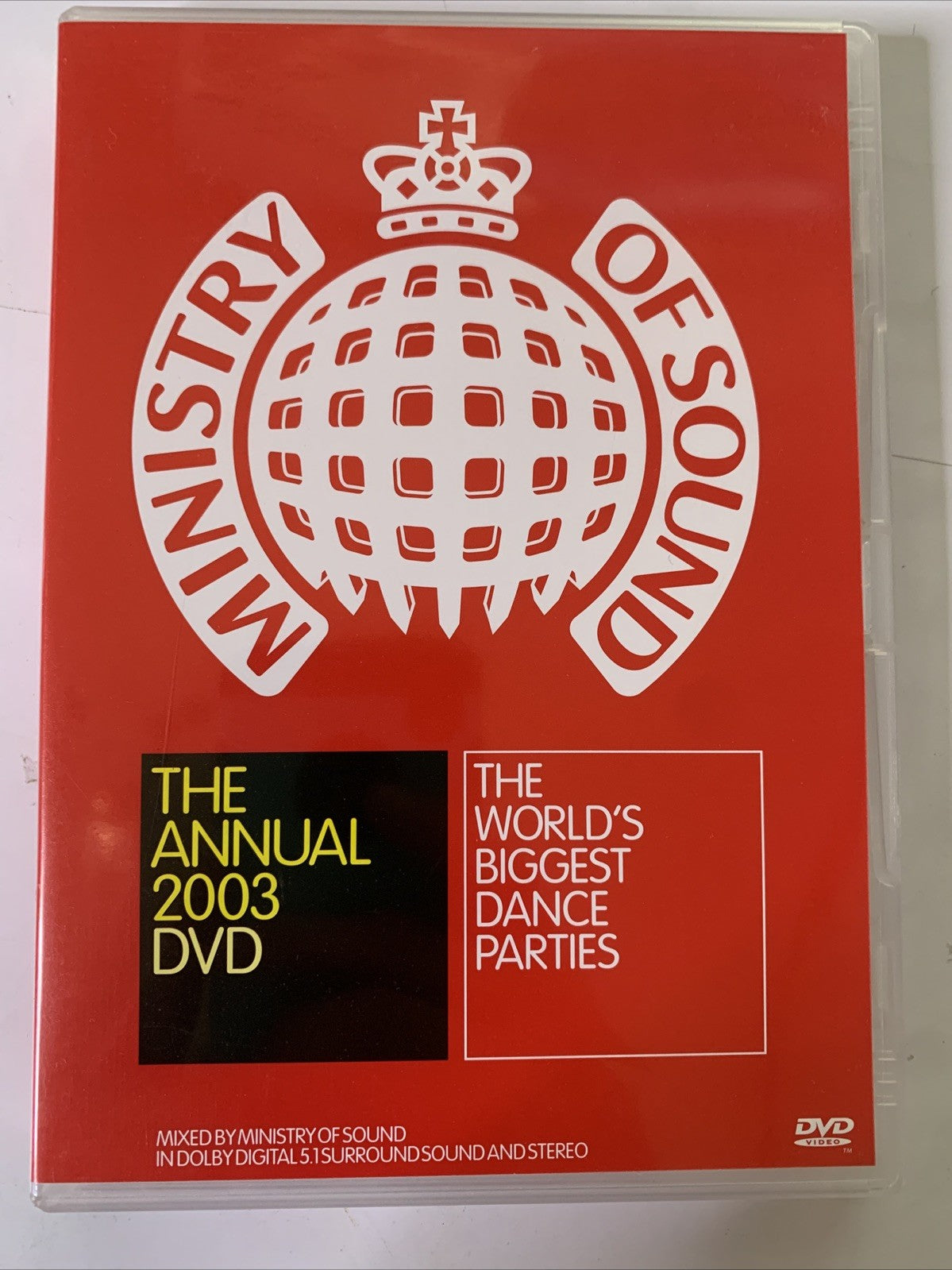 Ministry of Sound – The Annual 2003 DVD (DVD, 2002) All Regions NEW