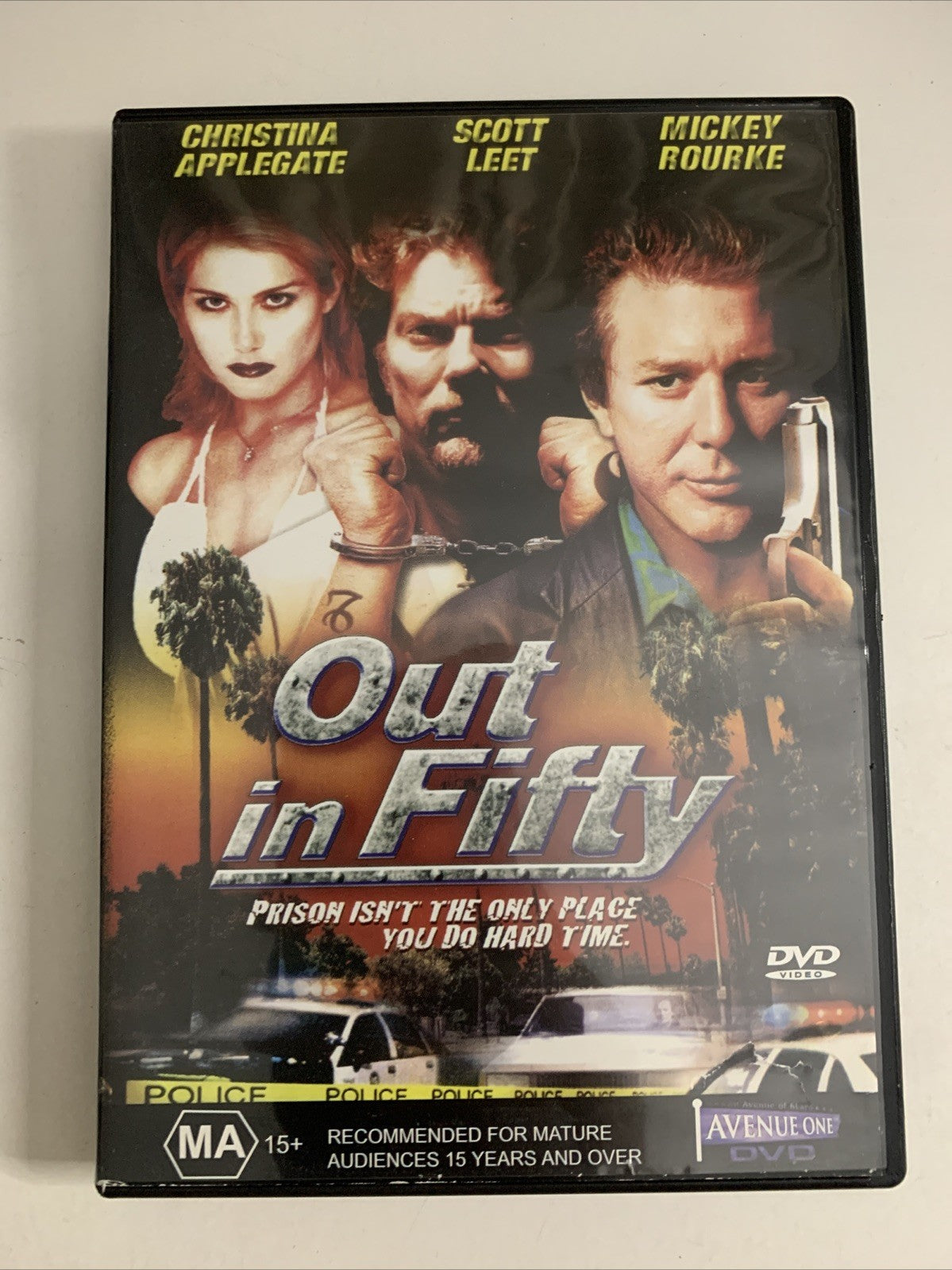 Out in Fifty (DVD, 1999) Mickey Rourke, Christina Applegate All Regions