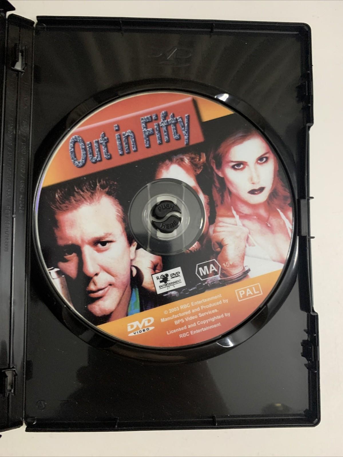 Out in Fifty (DVD, 1999) Mickey Rourke, Christina Applegate All Regions