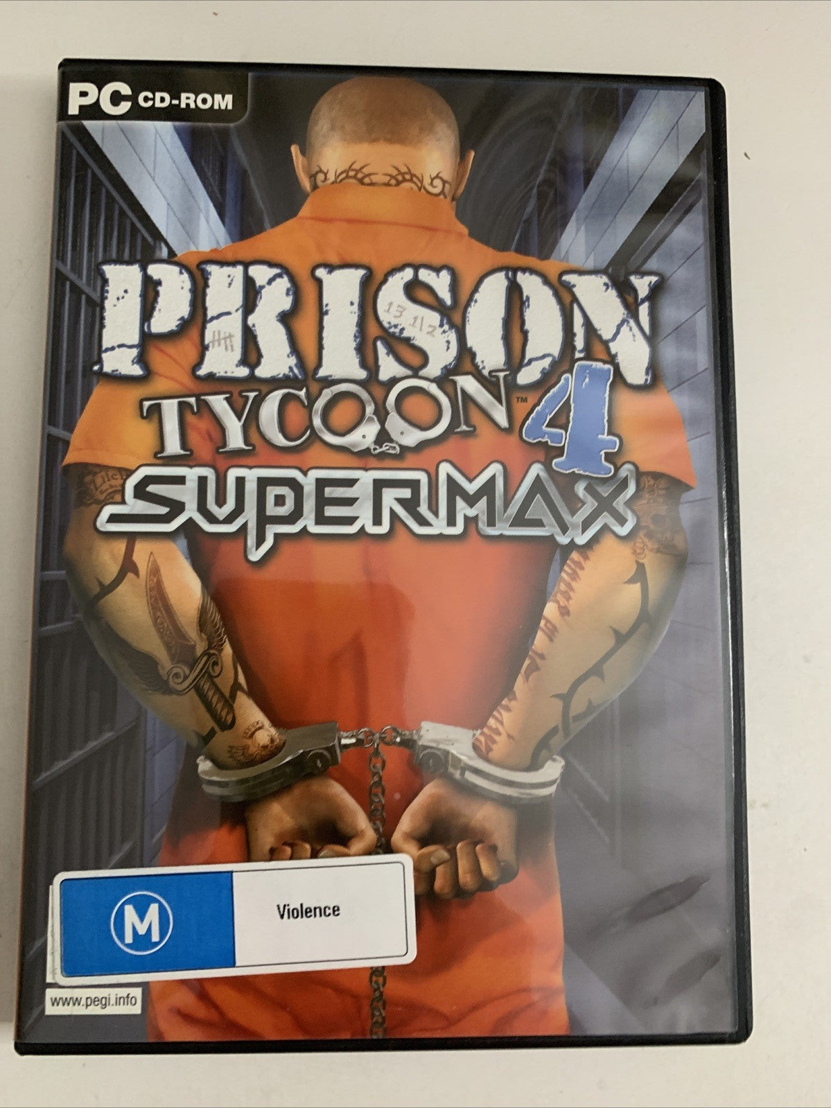 Prison Tycoon 4 SuperMax PC CD-ROM Windows Strategy Simulation Game