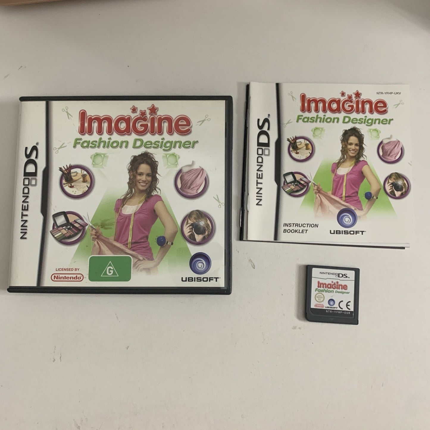 Imagine: Fashion Designer NDS Nintendo DS 2007 Game Complete
