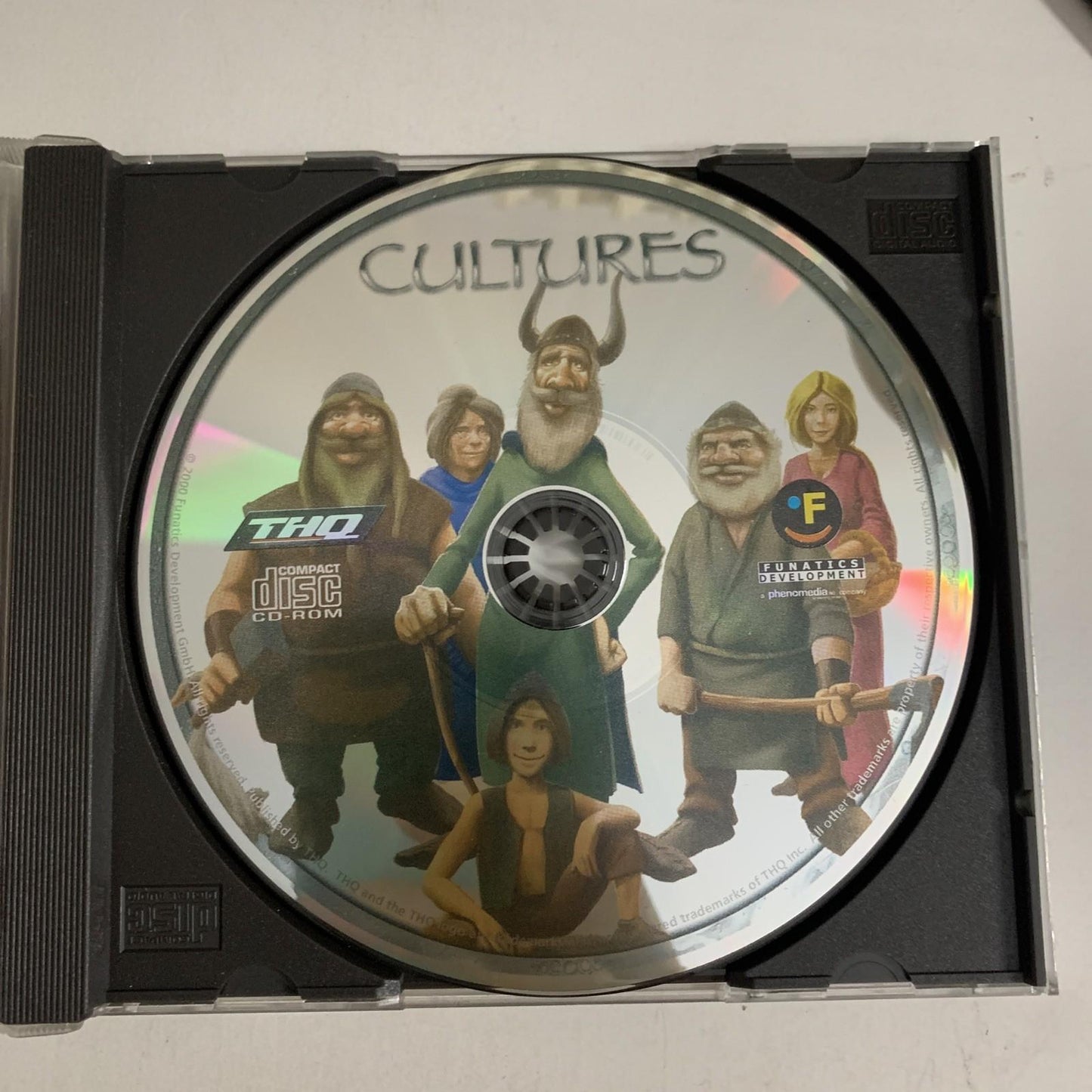 Cultures PC CD-ROM Windows Real Time Strategy Sim Building Game