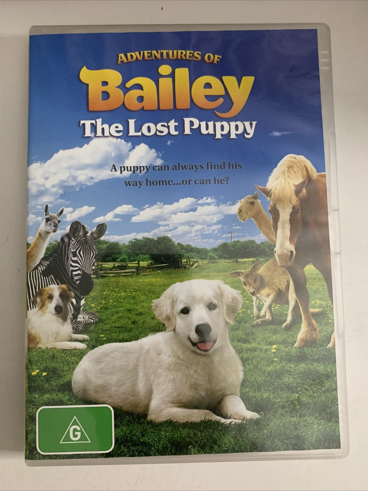 Adventures of Bailey: The Lost Puppy (DVD, 2010) Region 4 NEW