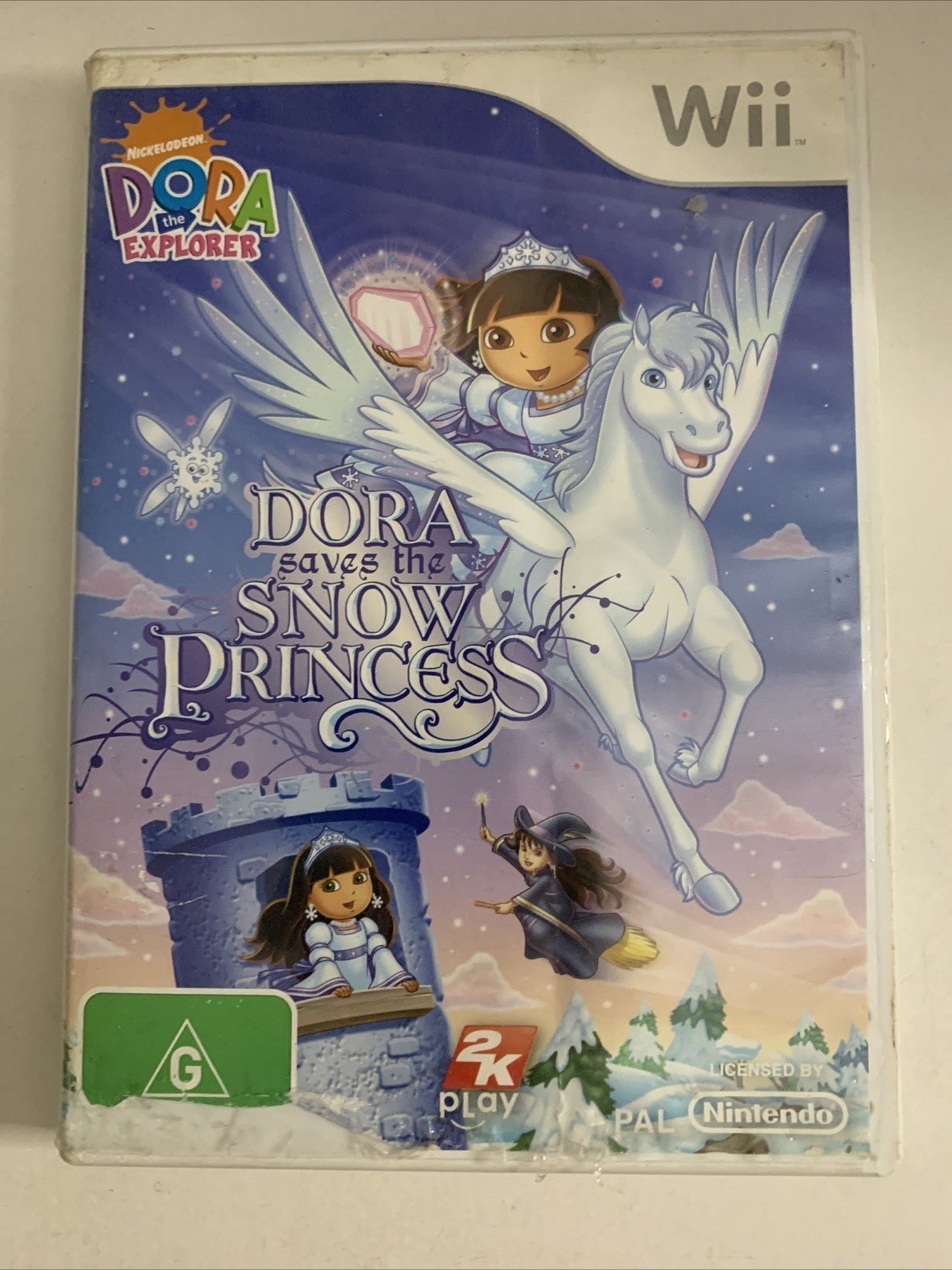 Dora Saves the Snow Princess Nintendo Wii PAL 2008 Game