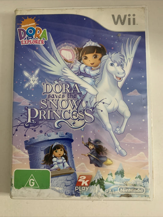Dora Saves the Snow Princess Nintendo Wii PAL 2008 Game