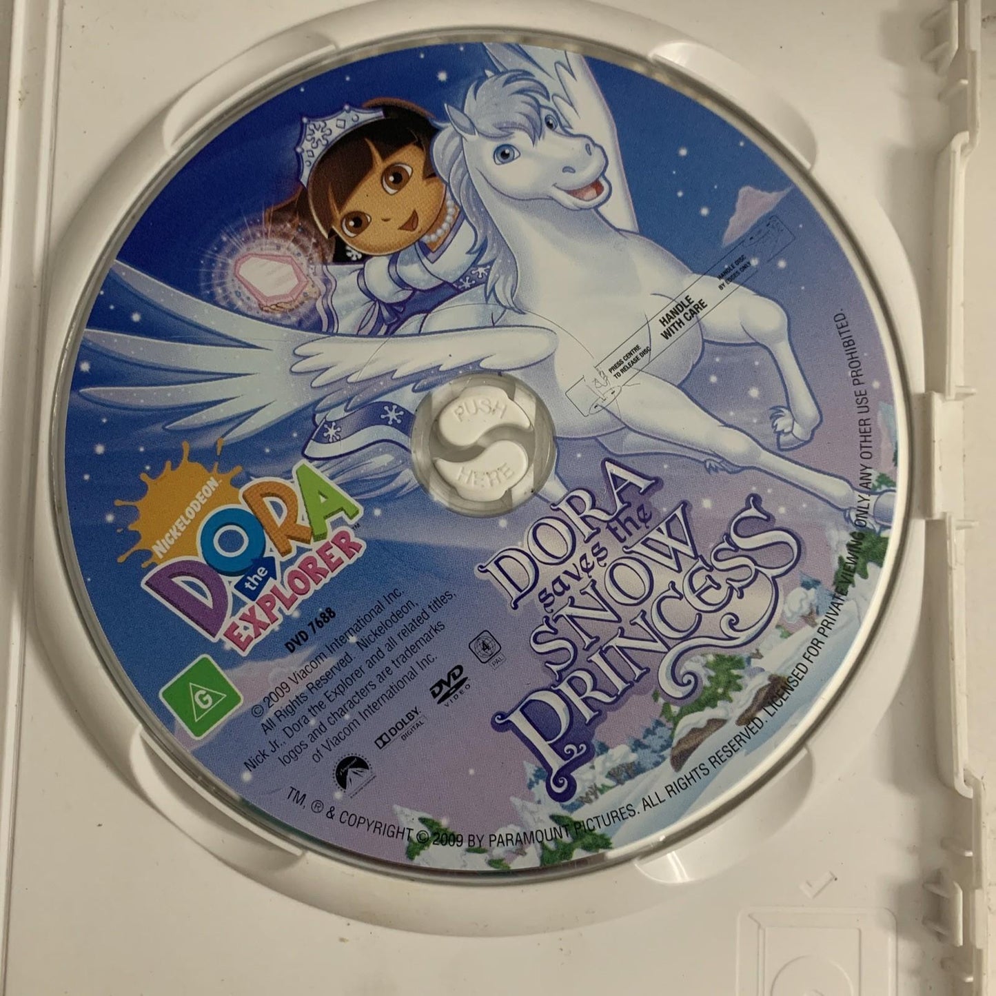 Dora Saves the Snow Princess Nintendo Wii PAL 2008 Game