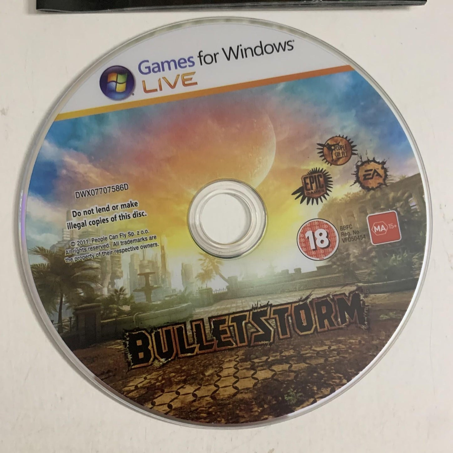 Bulletstorm PC DVD Windows Shooter Action Game