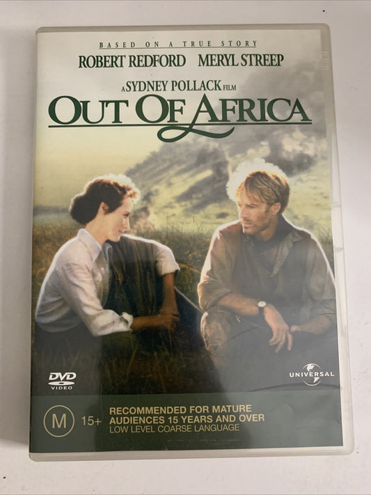 Out Of Africa (DVD, 1985) Meryl Streep, Robert Redford  Region 4