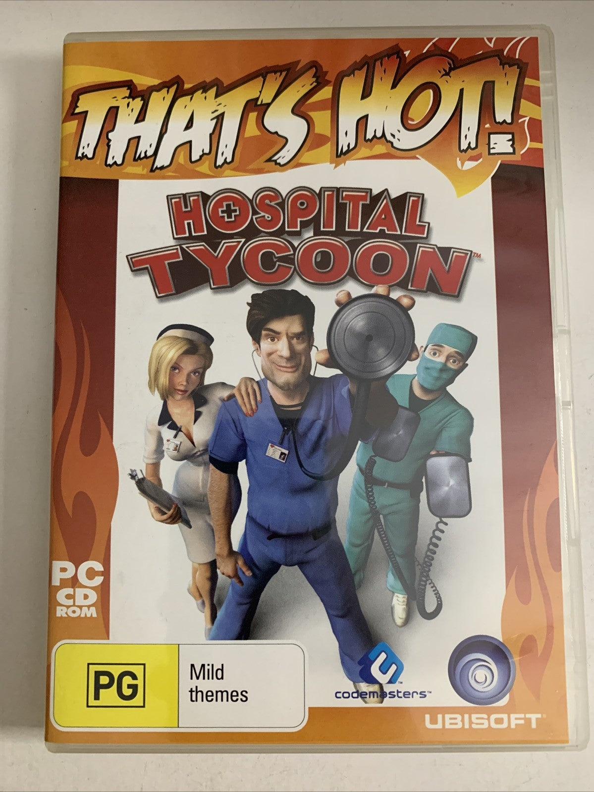Hospital Tycoon PC CD-ROM Windows Sim Game