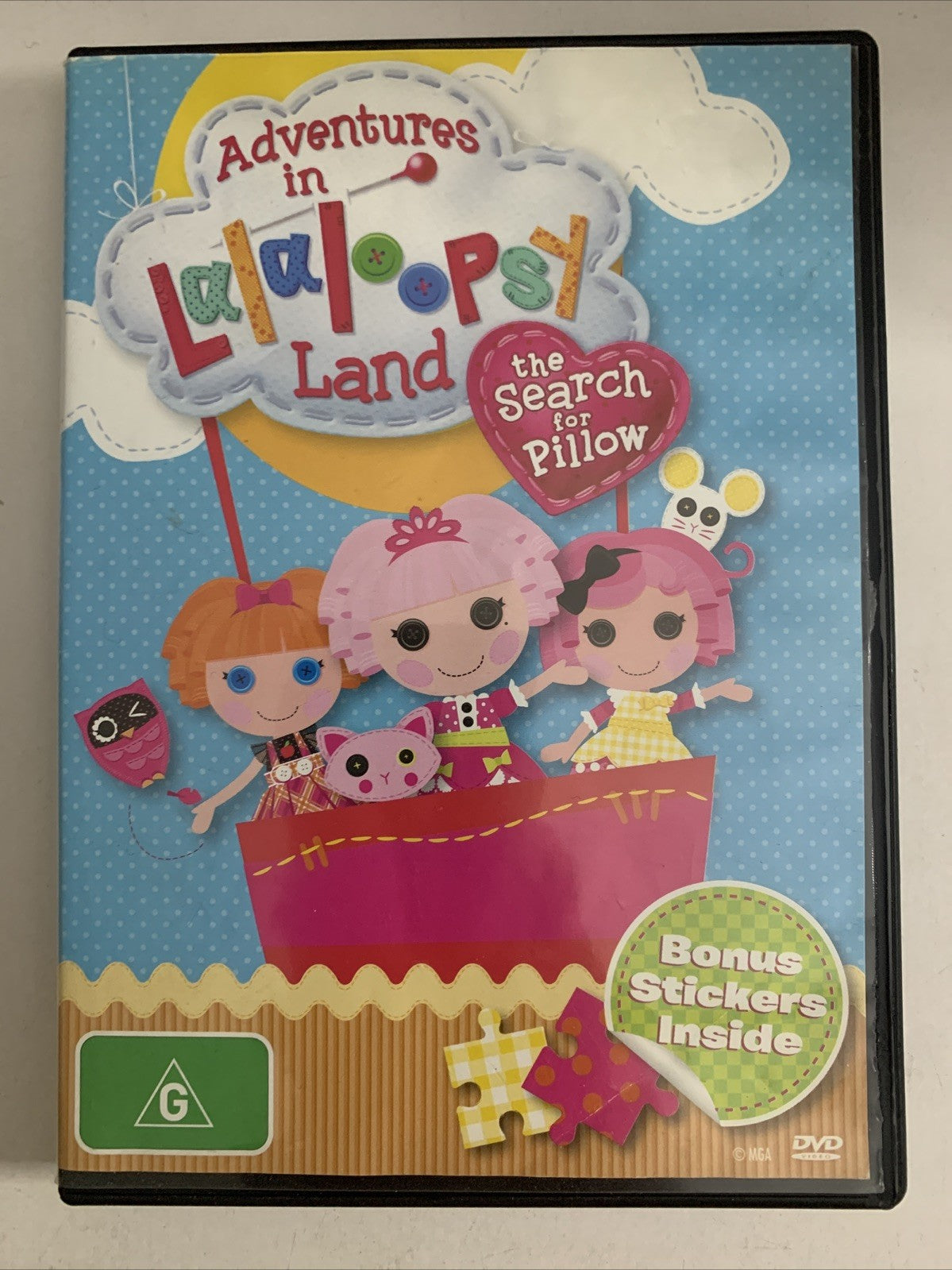 Adventures in Lalaloopsy Land: The Search for Pillow (DVD, 2011) Region 4