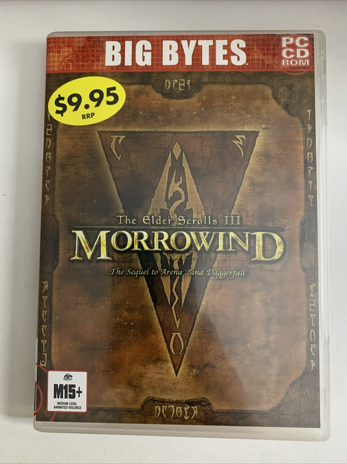 The Elder Scrolls III Morrowind PC CD ROM Windows 2002 Bethesda Game