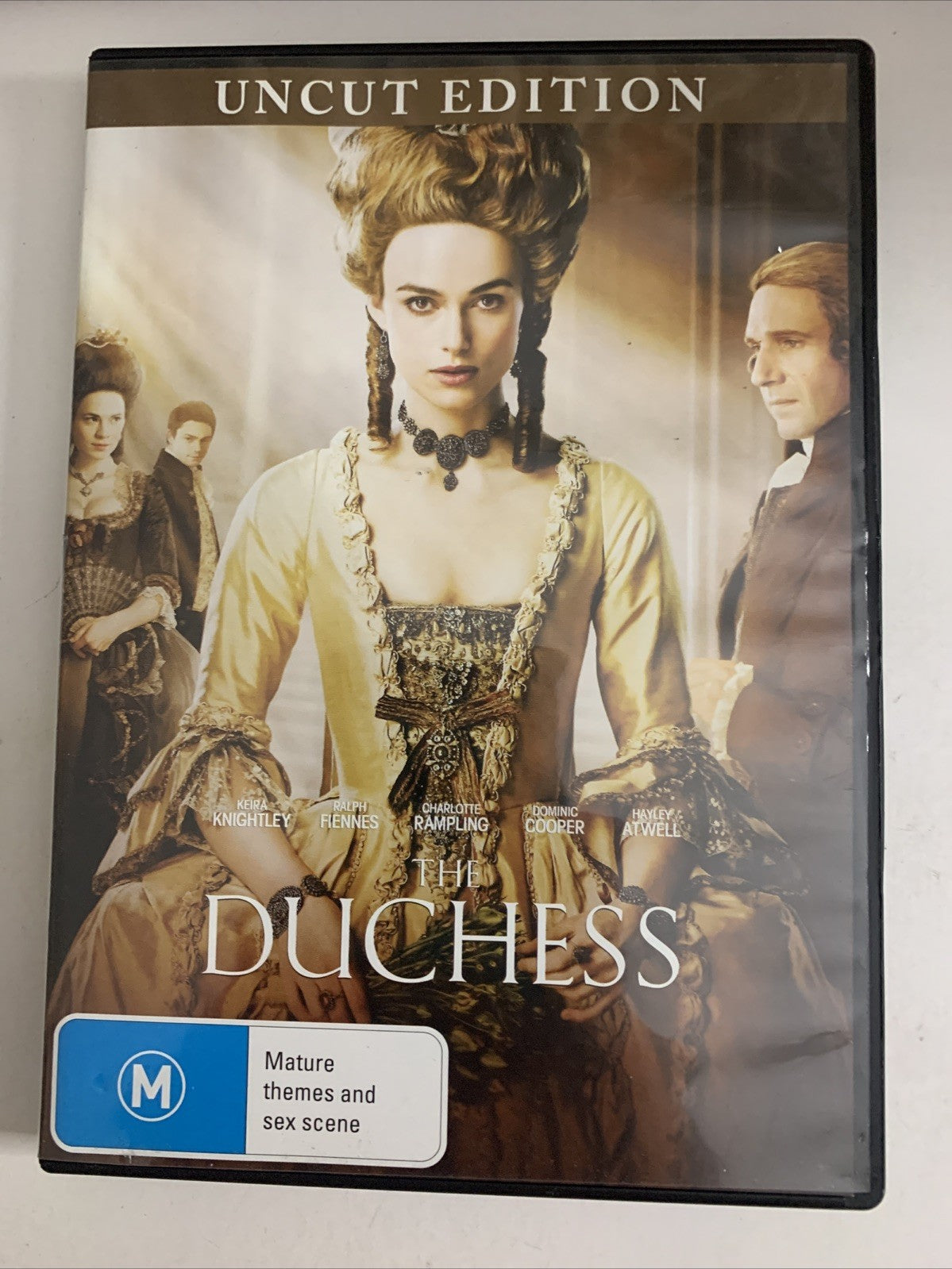 The Duchess (Uncut Edition) (DVD, 2008) Keira Knightley, Ralph Fiennes Region 4