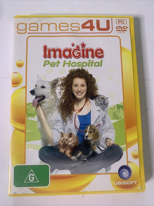 Imagine Pet Hospital PC DVD Windows Game