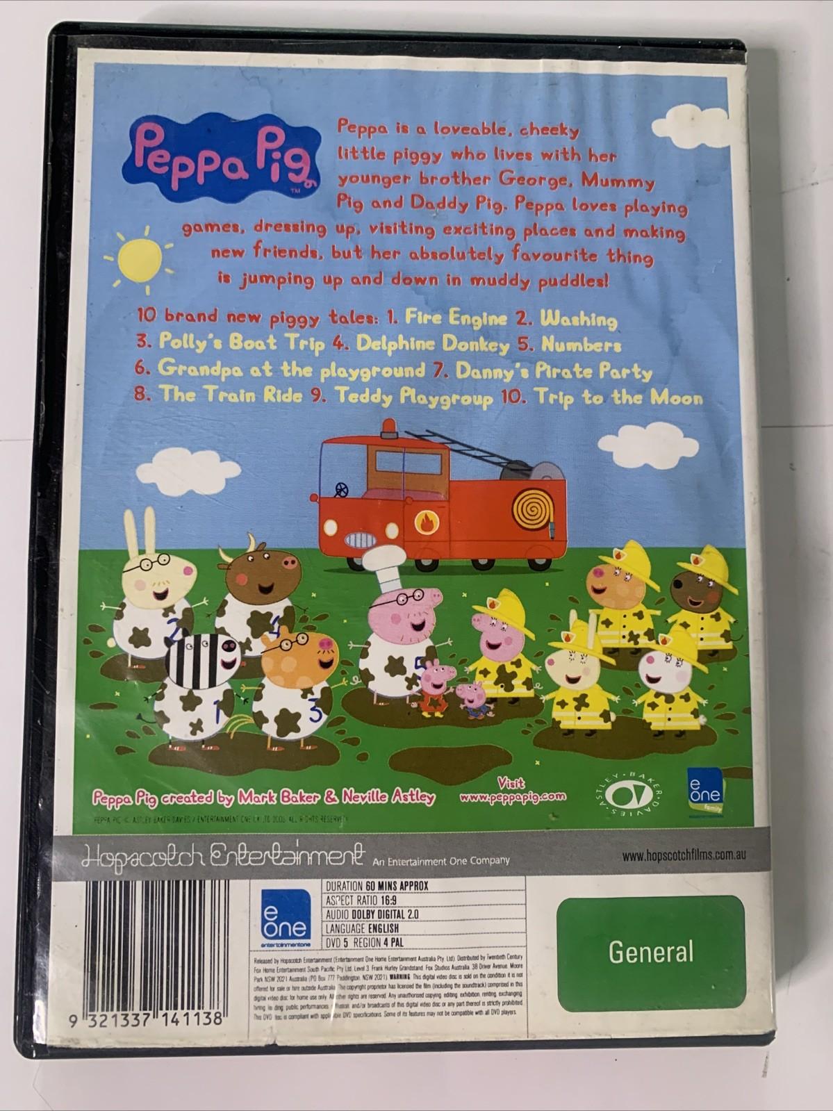 Peppa Pig: The Fire Engine & Other Stories (DVD, 2009) Animation Region 4