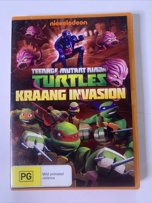 Teenage Mutant Ninja Turtles: Kraang Invasion (DVD, 2013) Animation Region 4