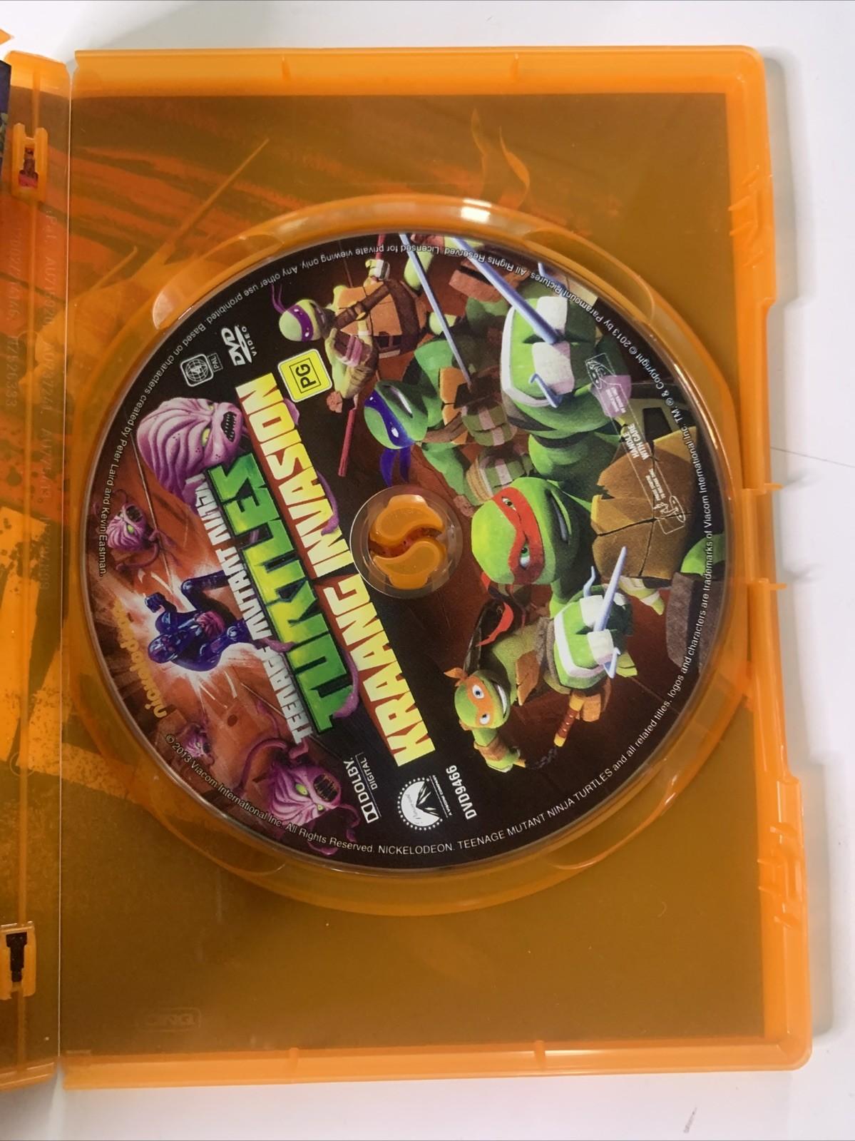 Teenage Mutant Ninja Turtles: Kraang Invasion (DVD, 2013) Animation Region 4