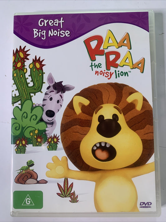 Raa Raa the Noisy Lion: Great Big Noise (DVD, 2011) Animation Region 4