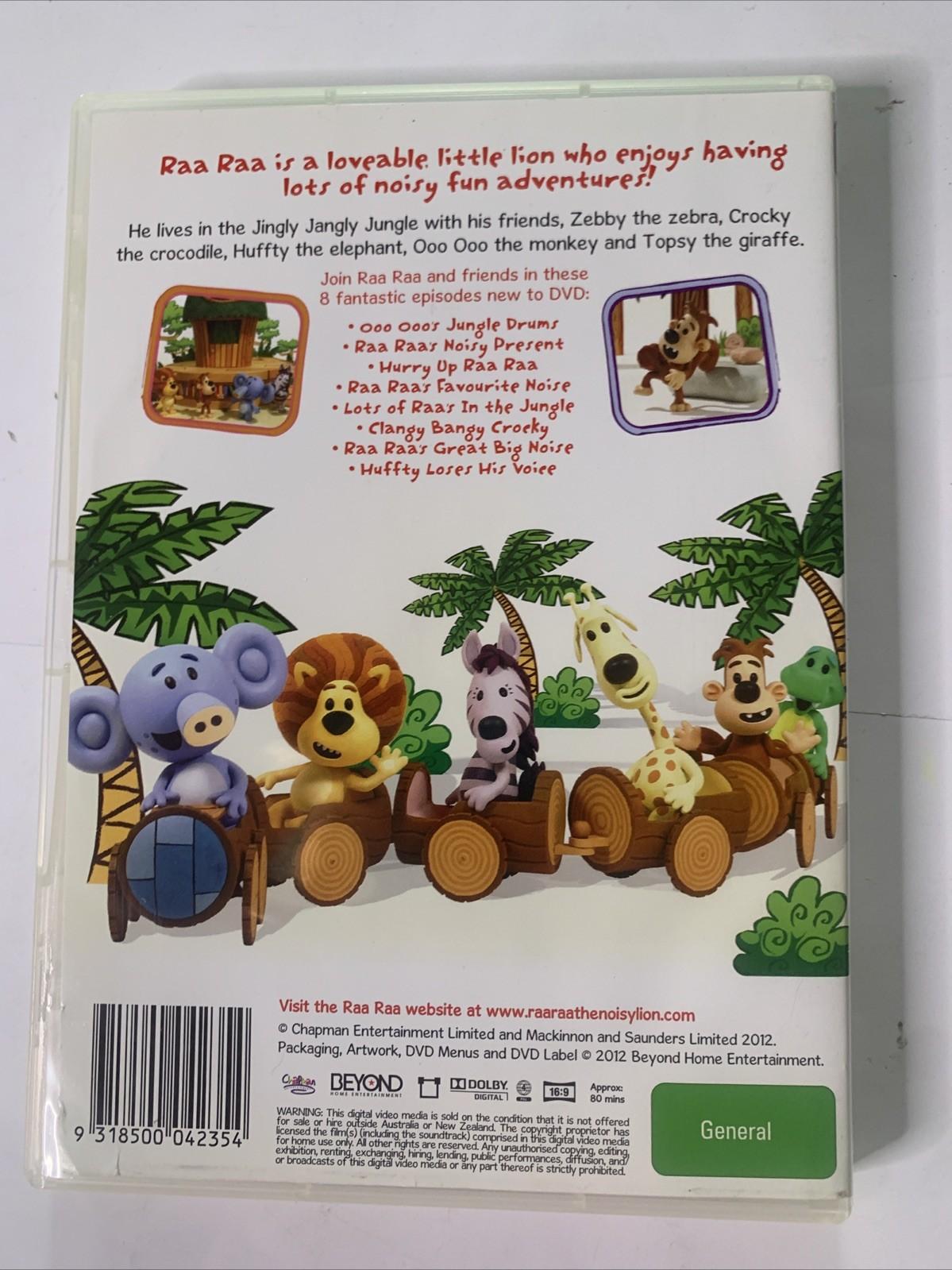 Raa Raa the Noisy Lion: Great Big Noise (DVD, 2011) Animation Region 4