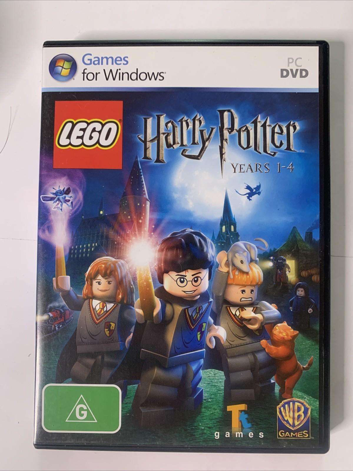 LEGO Harry Potter Years 1-4 PC DVD Windows Action Game Complete