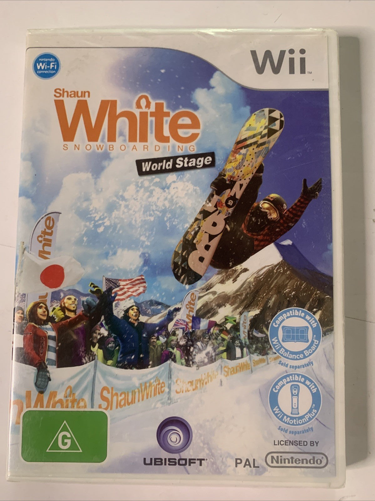 Shaun White Snowboarding: World Stage Nintendo Wii PAL Game NEW SEALED