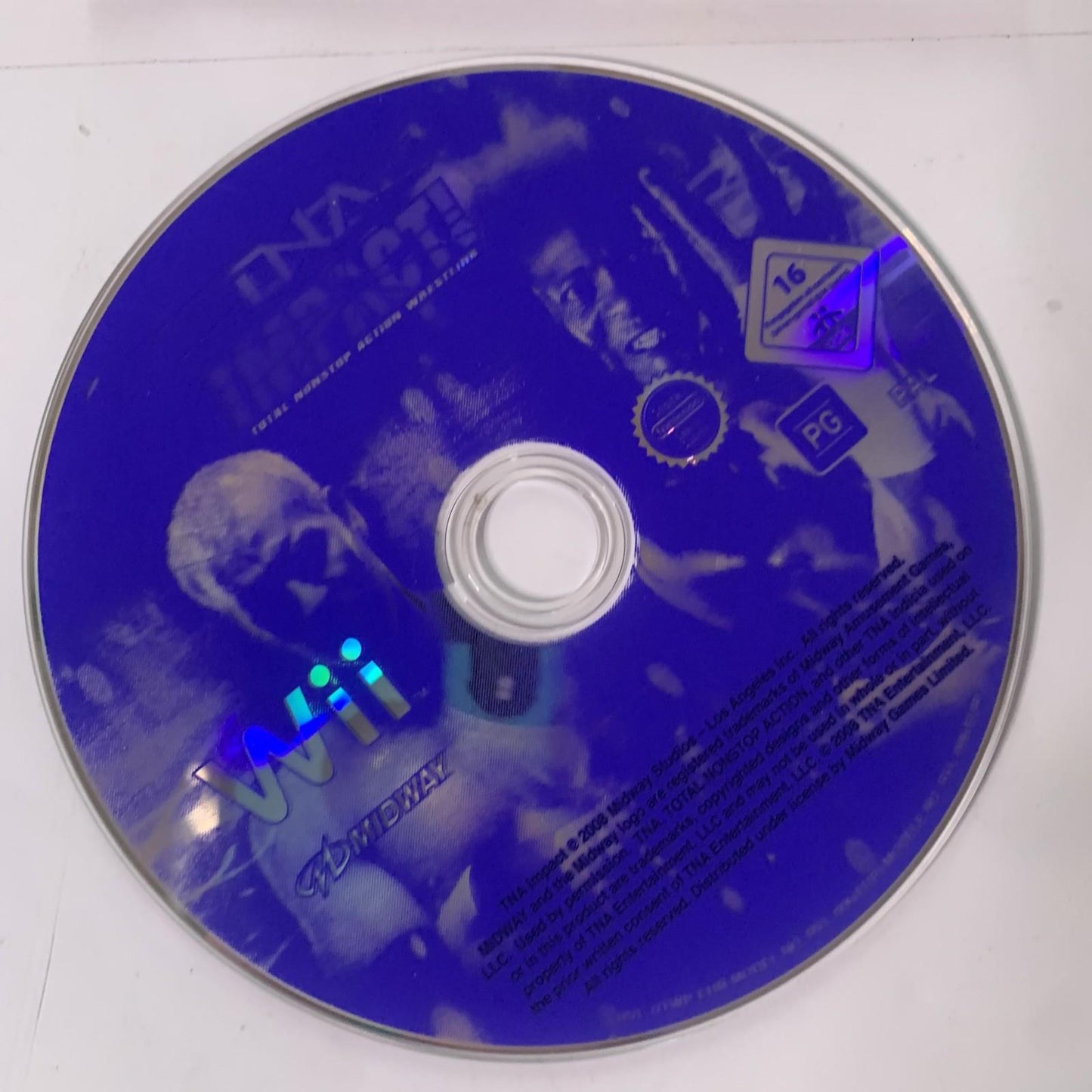 TNA Impact Total Nonstop Action Wrestling Nintendo Wii PAL Game Complete