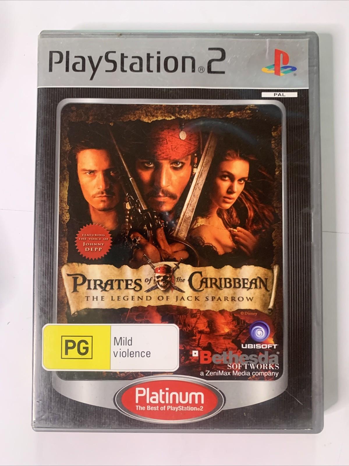 Pirates of the Caribbean: The Legend of Jack Sparrow PS2 PlayStation 2 PAL Game