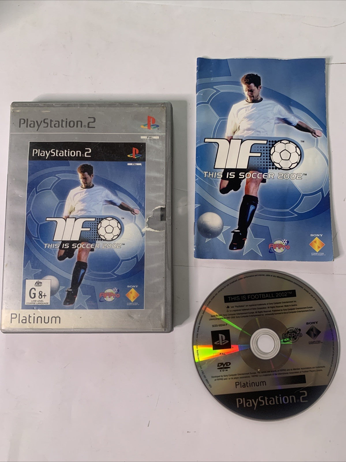 This Is Soccer 2002 PS2 Sony PlayStation 2 PAL Game Complete