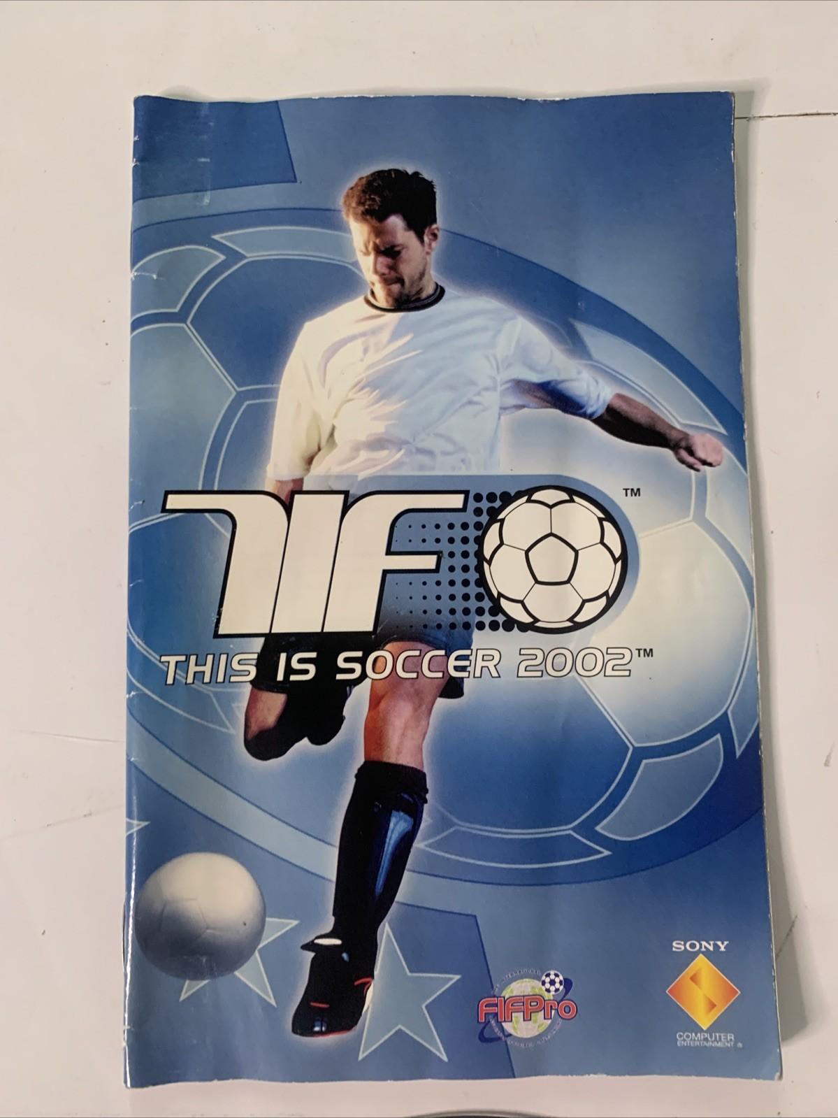 This Is Soccer 2002 PS2 Sony PlayStation 2 PAL Game Complete