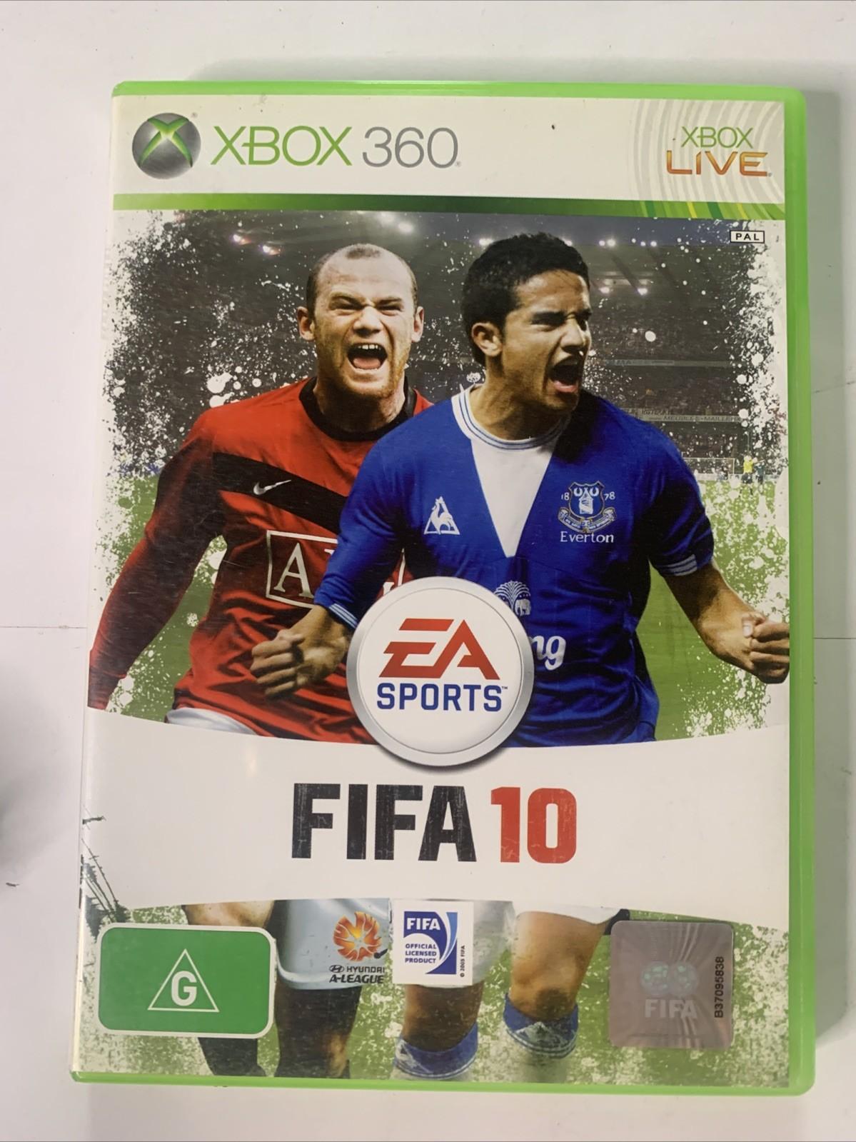 FIFA 10 Microsoft XBOX 360 PAL EA Sports Game Complete