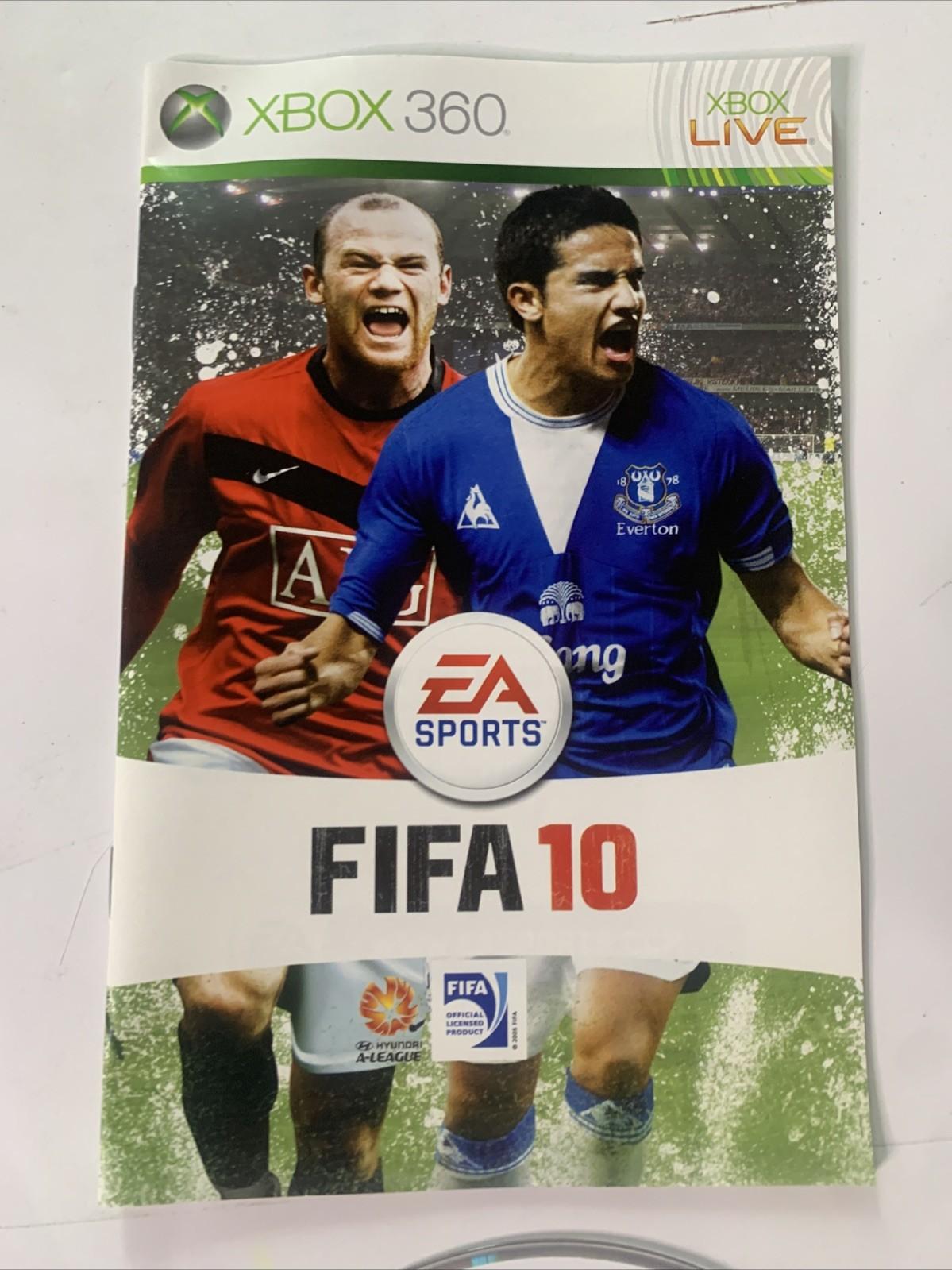 FIFA 10 Microsoft XBOX 360 PAL EA Sports Game Complete