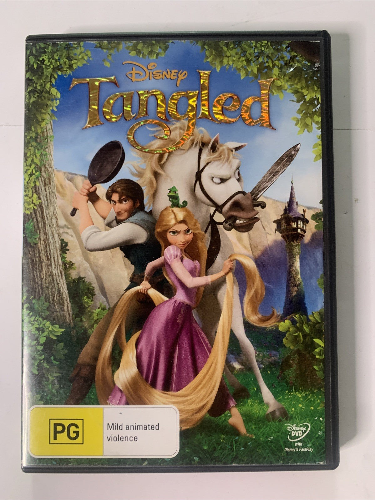 Tangled (DVD, 2010) Animated Disney Film Region 4