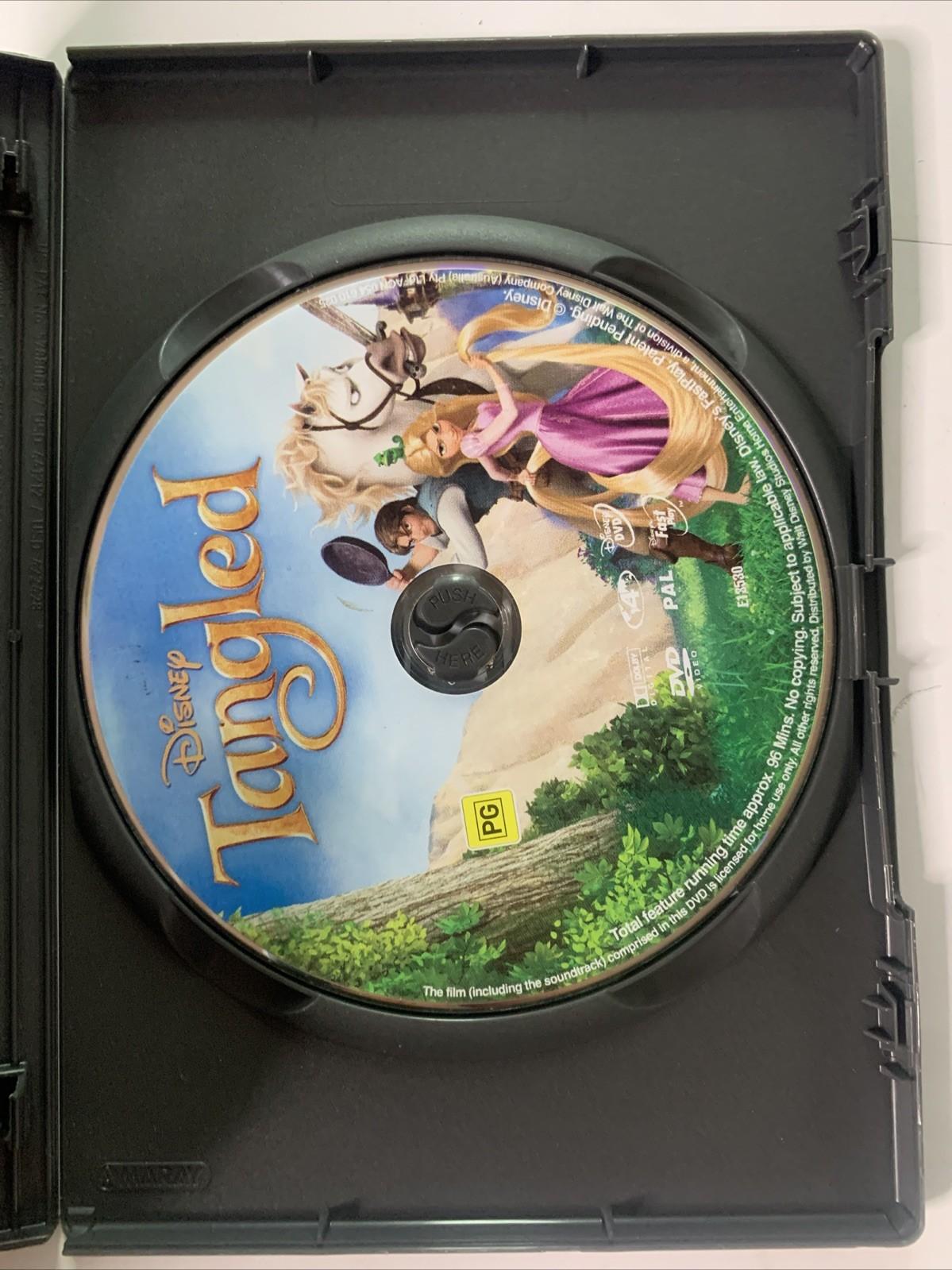 Tangled (DVD, 2010) Animated Disney Film Region 4